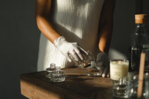 making perfume
